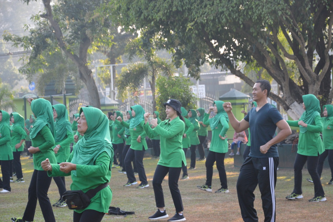 DANDIM PONOROGO, OLAH RAGA UNTUK MENUNJANG TUGAS SEHARI HARI