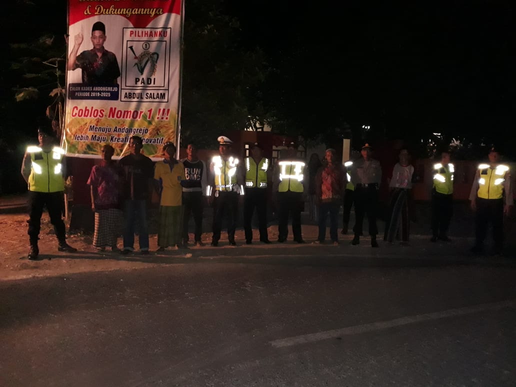 Jelang Pilkades Serentak, Polres Blora Gencarkan Patroli Skala Besar.