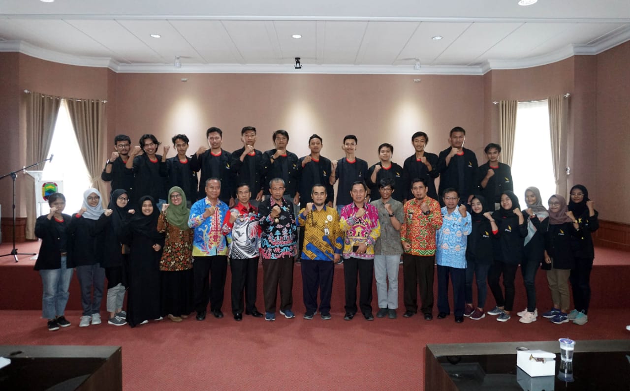 23 Mahasiswa Itera Temu Pamit Dengan Pemkab Lamsel