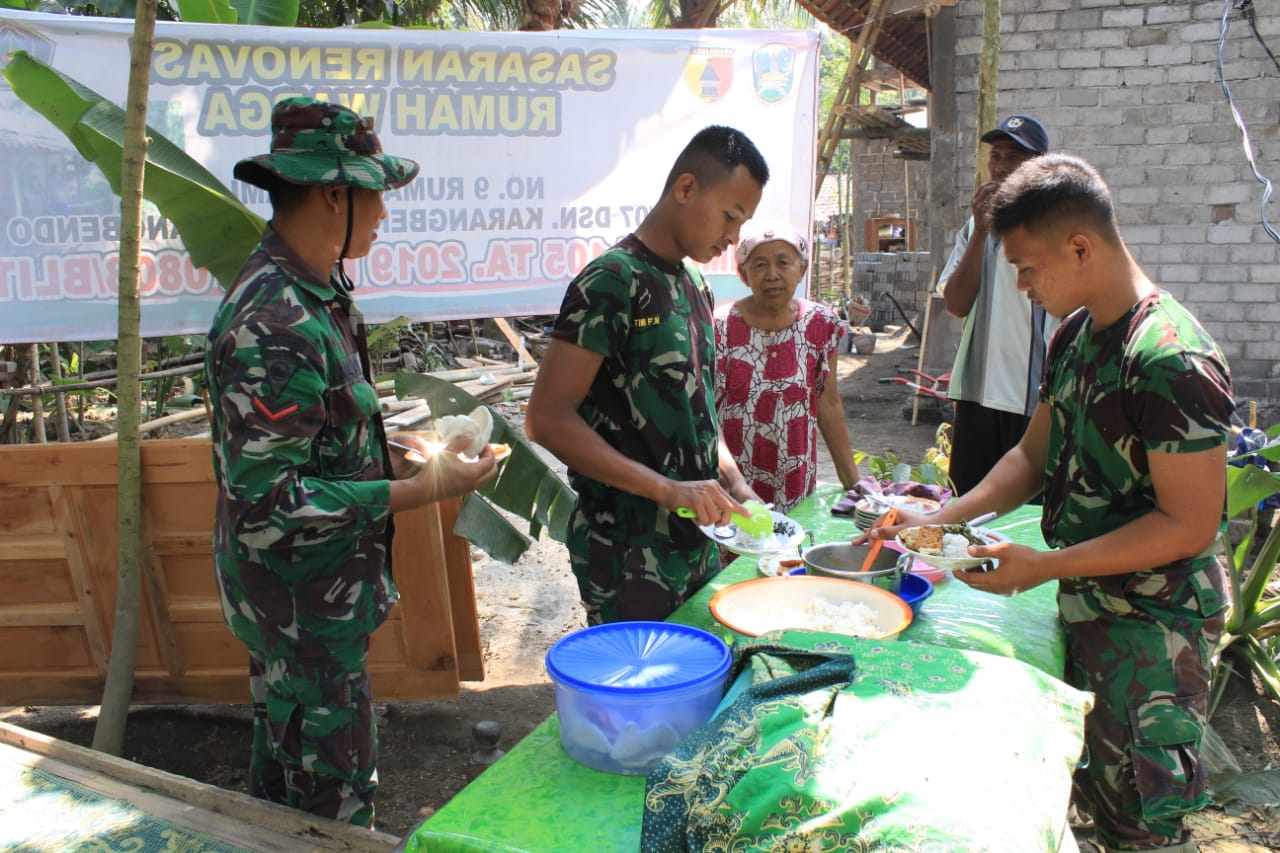 Senyum Mbah Samsiyah Punya Rumah  Bagus berkat Program TMMD