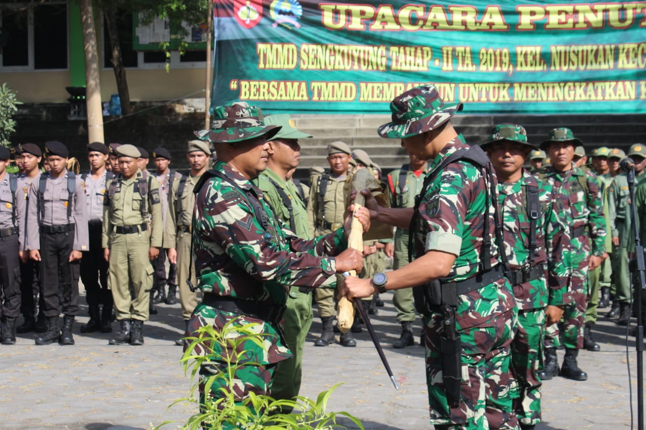 Rampungnya 100 % Sasaran TMMD Sengkuyung Tahap II TA. 2019 Kota Surakarta di Tutup Oleh Dandim Solo