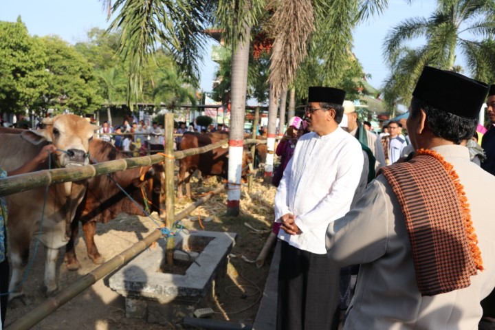 Bupati : Jadikan Idul Adha Sebagai Ajang Peningkatan Imtaq Dan Rasa Sosial Kepada Sesama