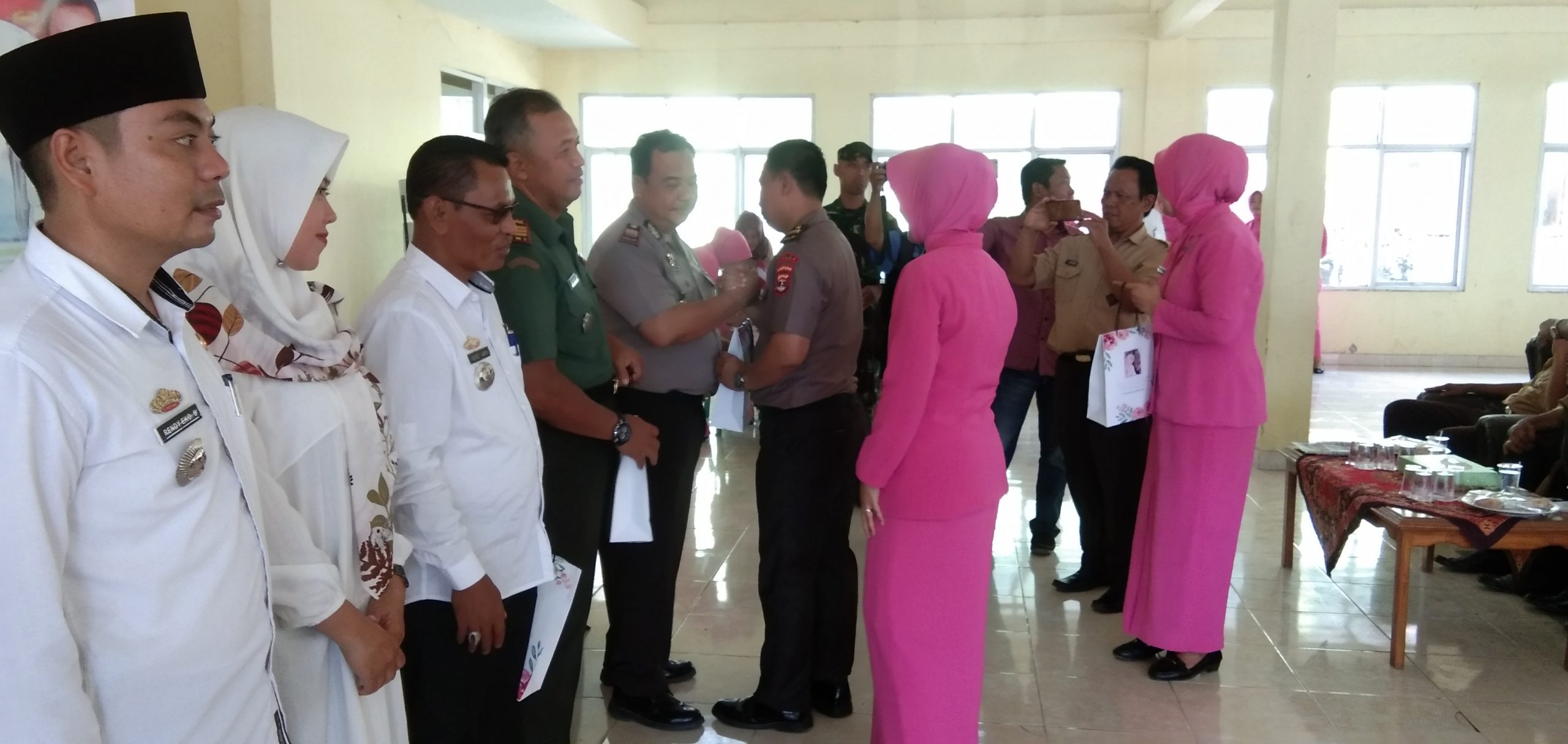Polsek Sidomulyo Gelar Pisah Sambut