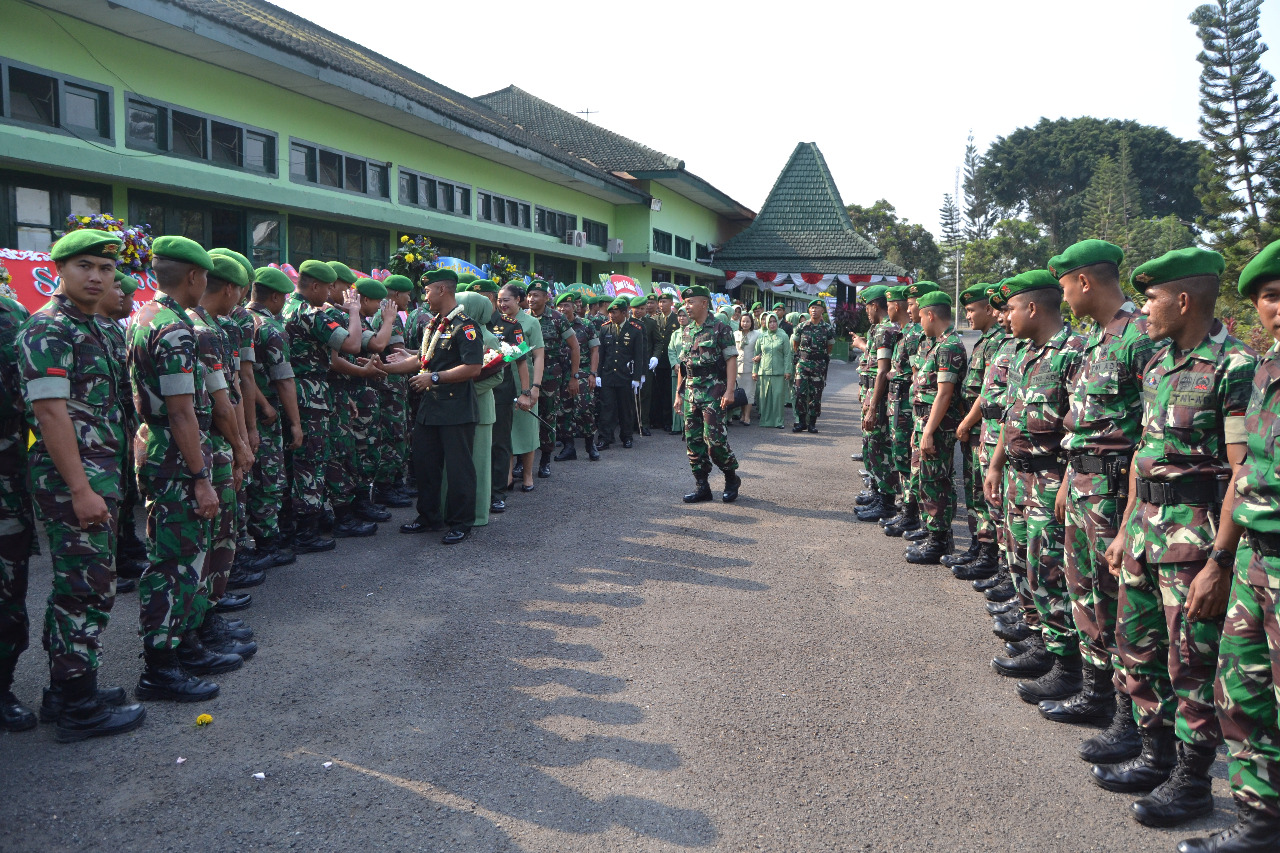 Selamat Jalan Letkol Inf Jadi dan Selamat Datang Letkol Inf Georgius Luky Ariesta di Kesatrian Badak Hitam