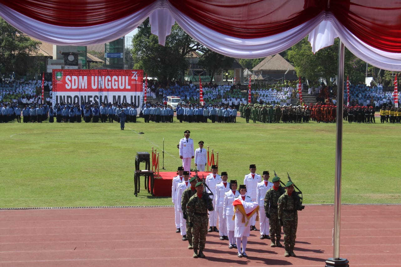 Forkopimda Kota Surakarta Ikuti Upacara Detik-Detik Proklamasi
