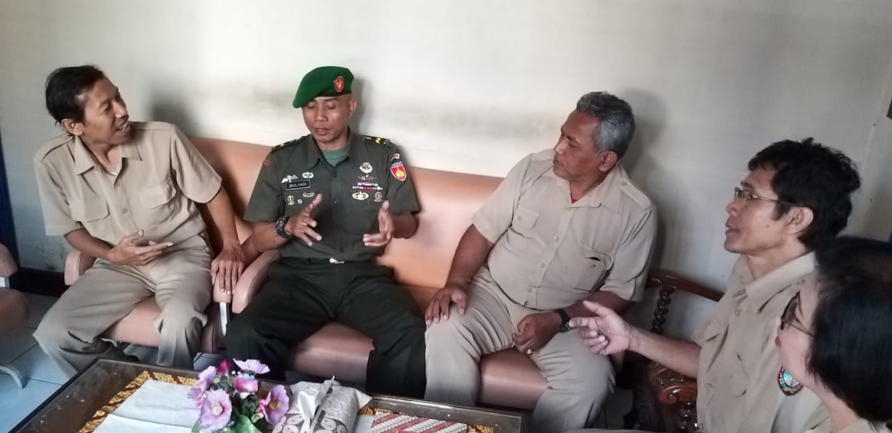Gebrakan Komsos Yang Dilakukan Pelda Mulyadi Sebagai Bati Bakti TNI Koramil 03/Serengan