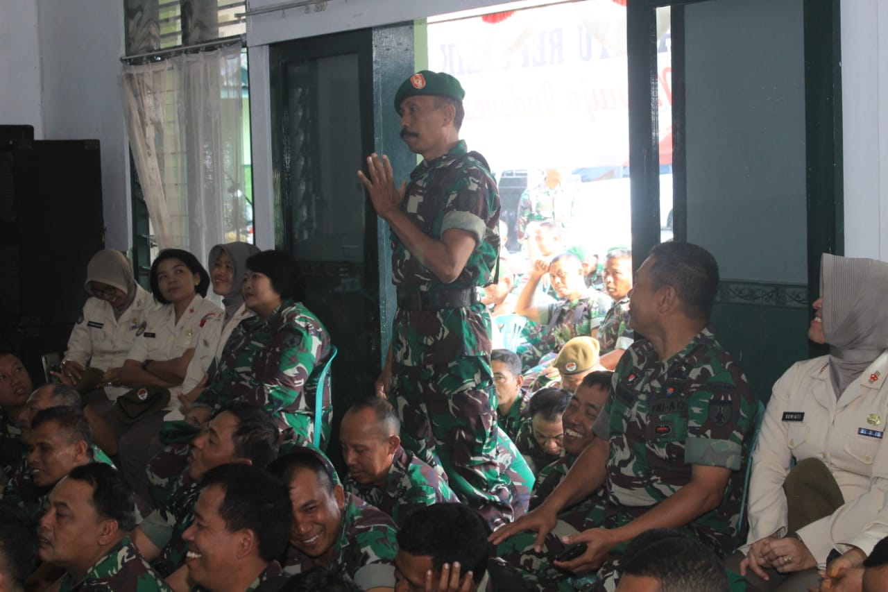 Dandim 0808/Blitar TNI Harus Selalu Mencintai Rakyat Dan Mampu Menjadi Perekat Semua Golongan
