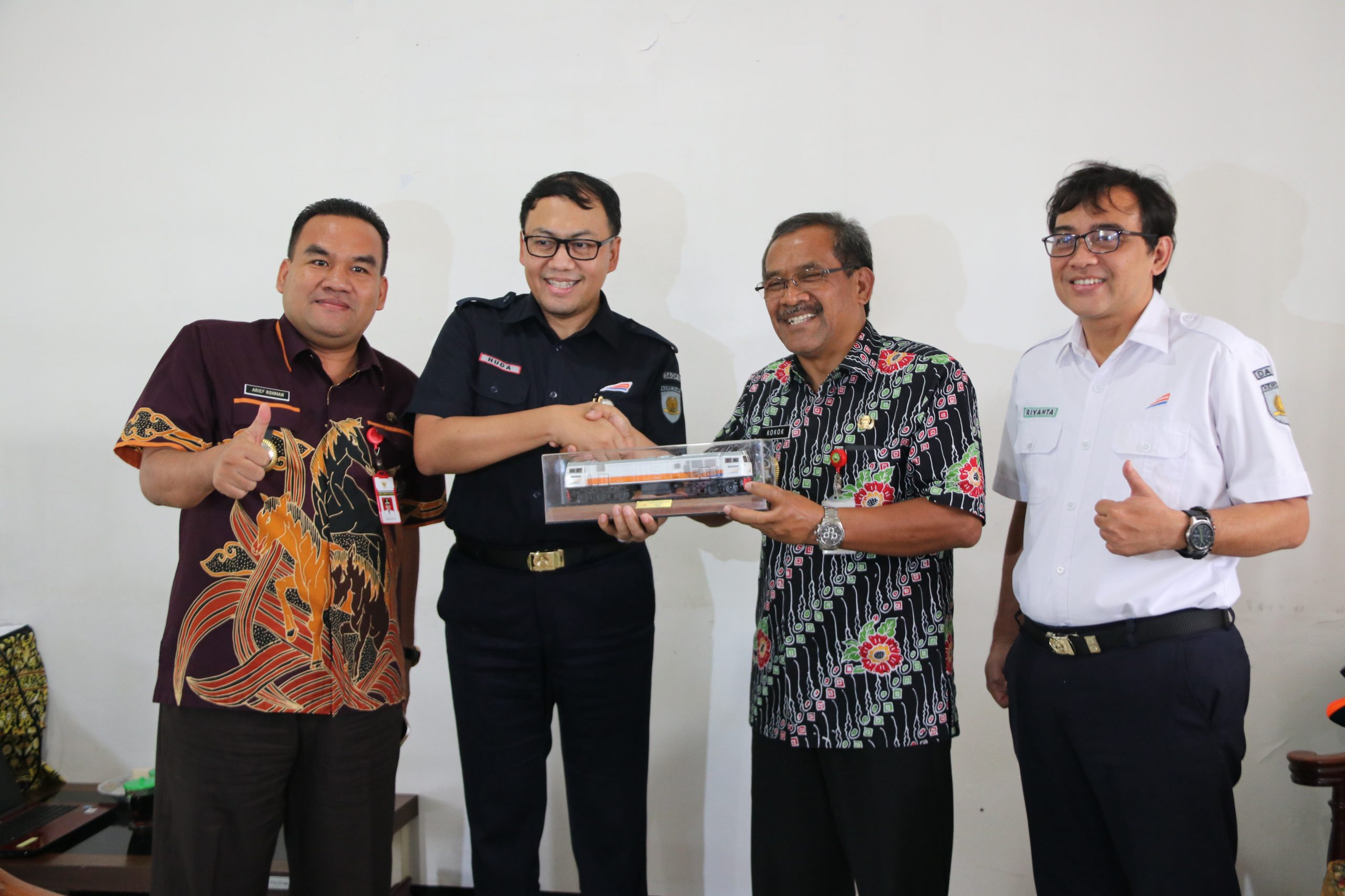 BUPATI MINTA PT.KAI AKTIFKAN KEMBALI STASIUN WADO