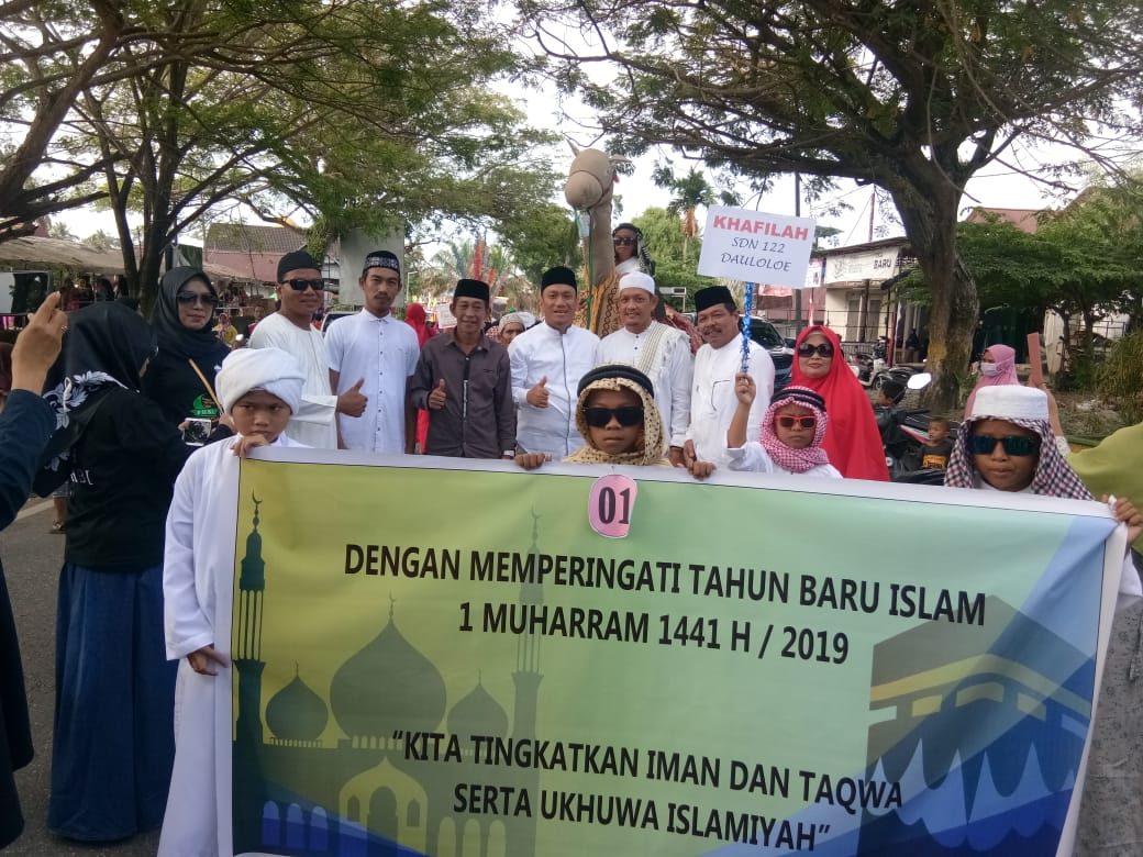 Wakil Bupati Luwu Timur Lepas Peserta Pawai 1 Muharram 1441 H