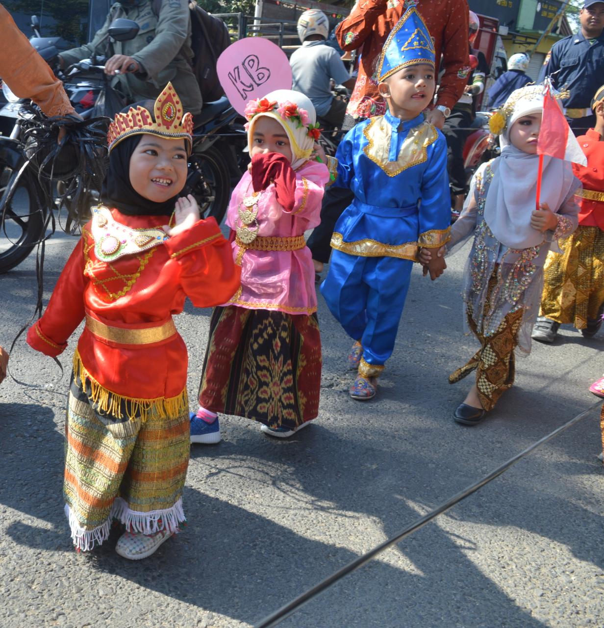 Paud An Nawa Khozinatul Ulum Blora Pawai Memperingati 1 Muharrom Dan Hari Kemerdekaan Indonesia Tahun 2019