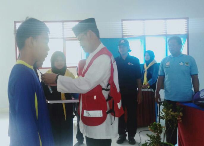 PMR SMK 2 Lutra 25 Orang Diklatsar, Dibuka Yasir Taba
