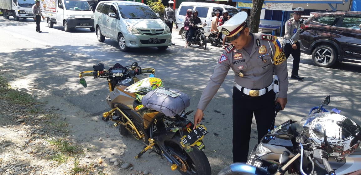 Ratusan Kendaraan Ditilang , Warga Belum Disiplin Patuh Berkendara
