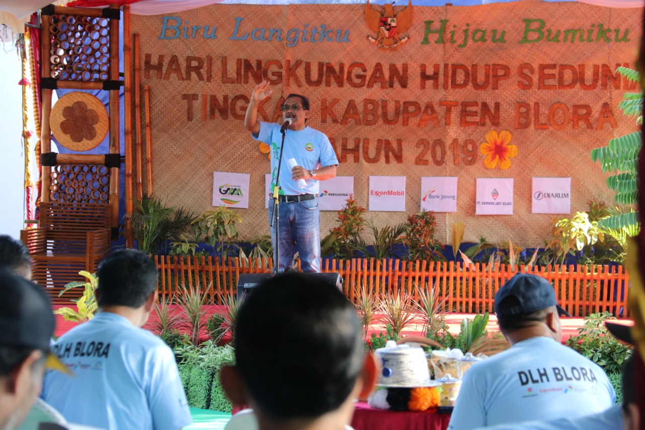 PEMKAB BLORA GELAR PERINGATAN HARI LINGKUNGAN HIDUP SEDUNIA 2019