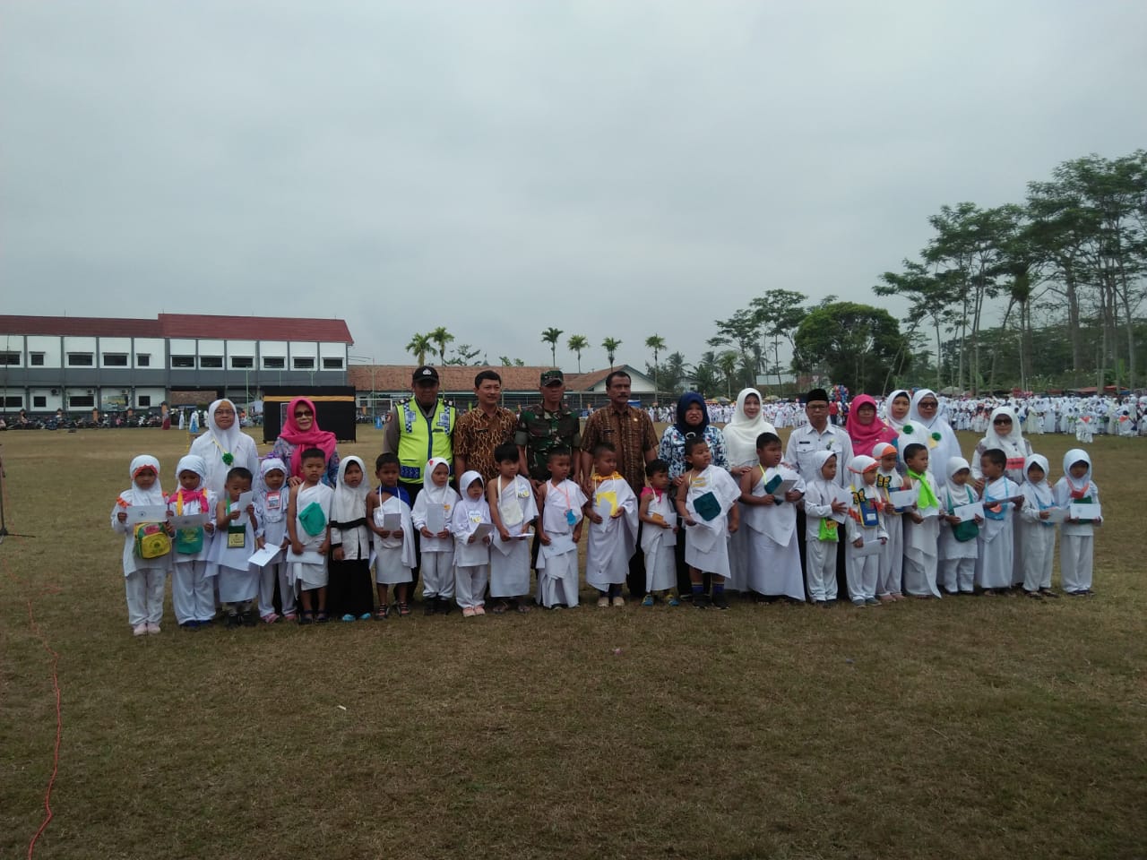 Pembelajaran Manasik Haji Diberikan Kepada Murid TK dan PAUD se Kecamatan Kesugihan