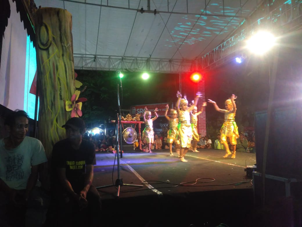 Babinsa Kelurahan Serengan Koramil Serengan Monitoring Gelar Expo dan Gelar Budaya