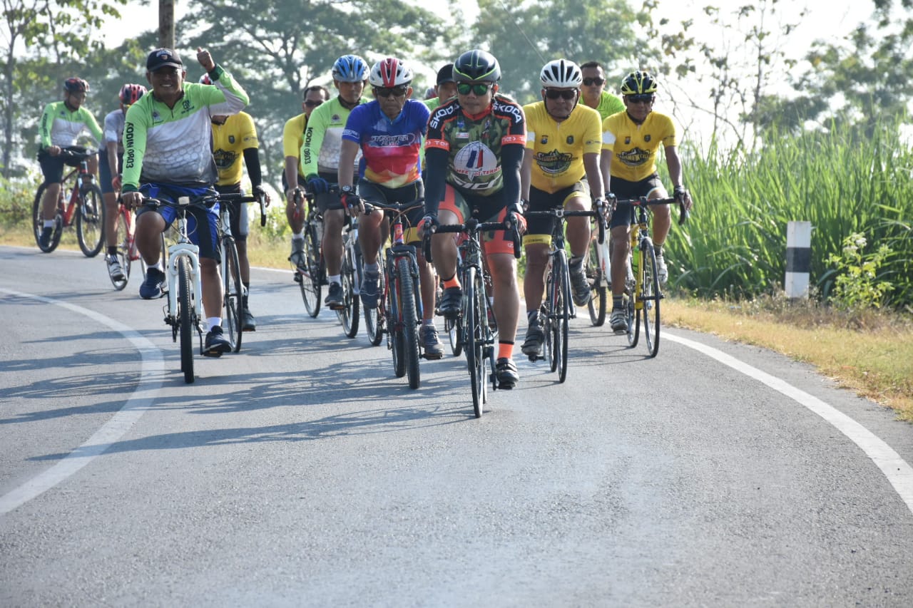 Dandim 0803/Madiun : Gowes Membuat Tubuh Makin Sehat Dan Bugar