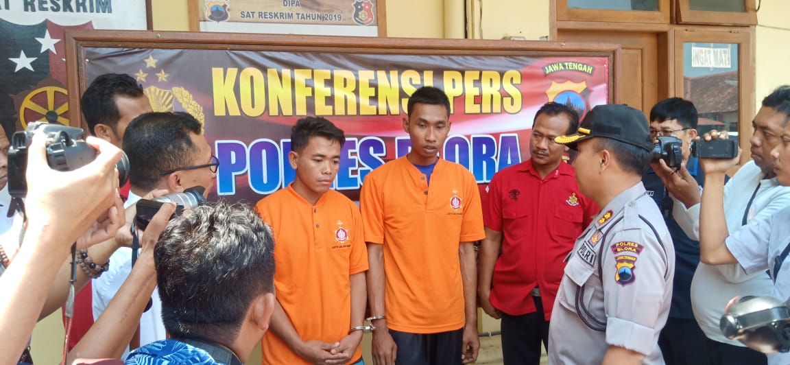 Satreskrim Polres Blora Tangkap Otak Pembunuhan Mayat Dalam Karung.