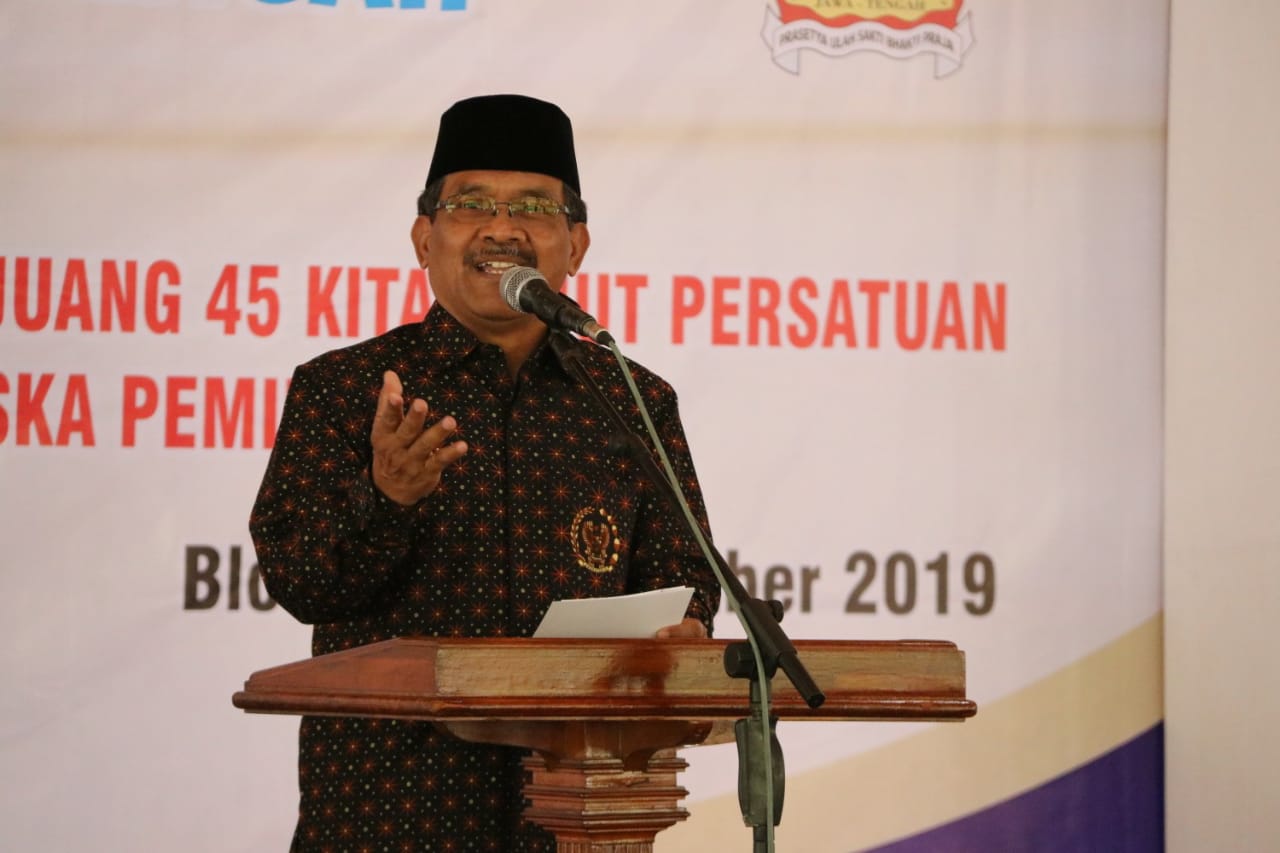 Buka Rakor Wilayah I Dhd 45, Bupati Tekankan Nilai-Nilai Perjuangan 45