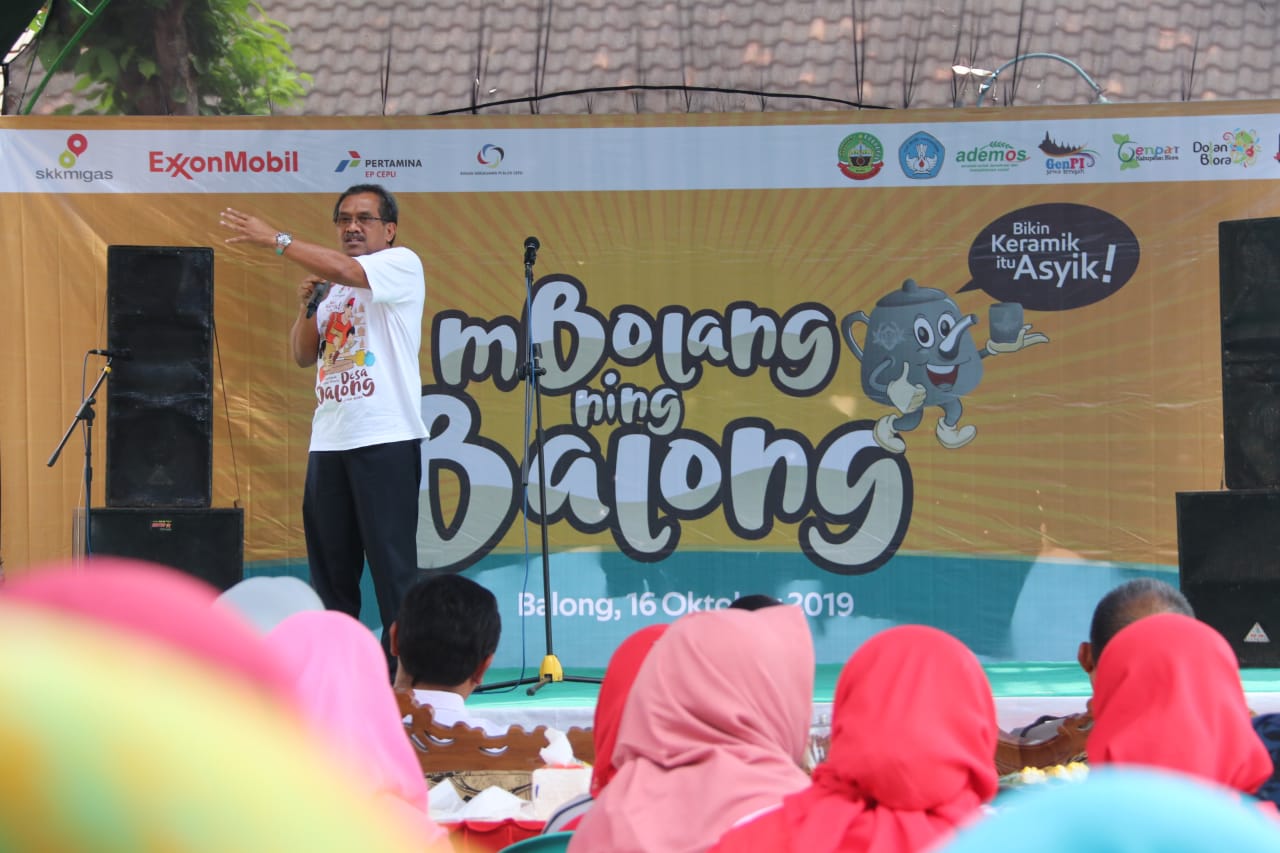 Resmikan Lokasi Wisata Edukasi Keramik, Bupati : Ayo Mbolang Ning Balong