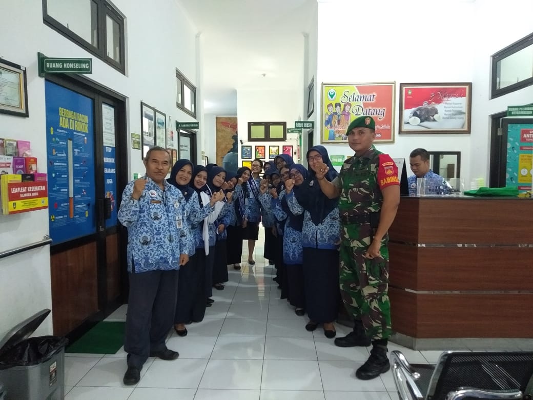 Serka Yudi Widiyanto Hadiri Penilaian Akriditasi UPT Puskesmas Kratonan