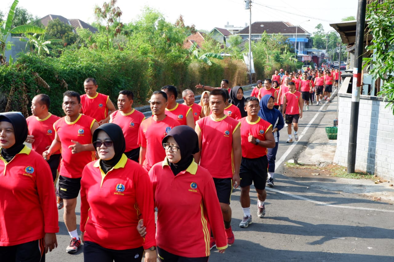 Anggota Kodim Karanganyar Selalu Jaga Stamina