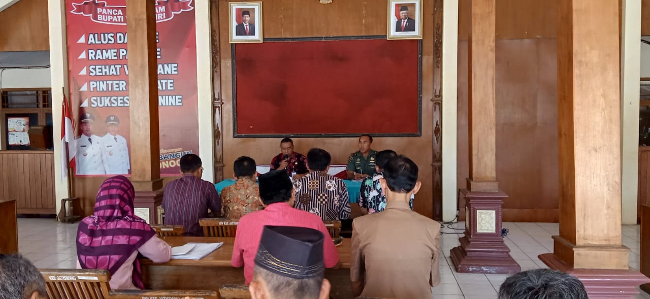Batuud Koramil 14/Jatisrono Hadiri Rakor Hari KORPRI Dan HKN