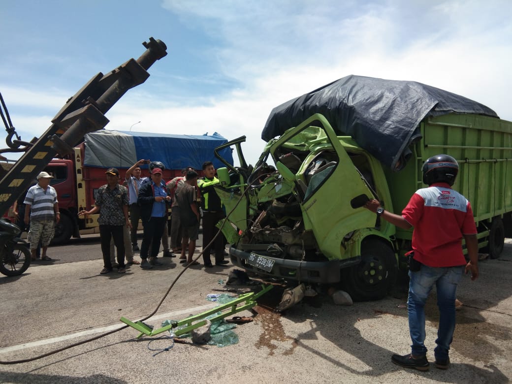 Kecelakaan Di Bakauheni Renggut Dua Korban