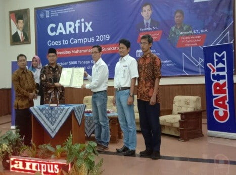 PT. CARFIX GLOBAL INDONESIA Bekerjasama Dengan Sekolah Vokasi UMS