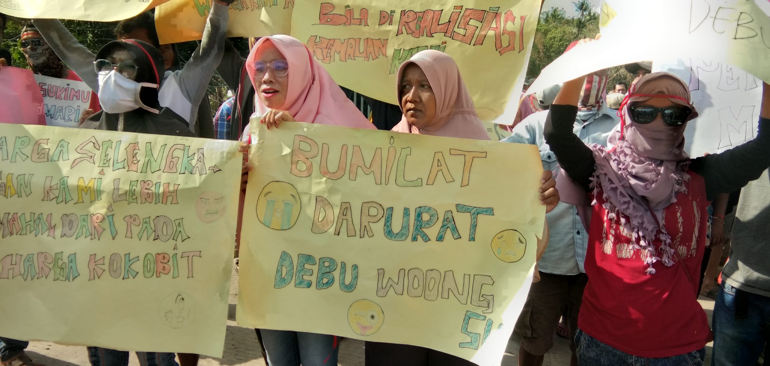 Akhirnya Warga Katibung Desa Sukabanjar  Luapkan Kekesalanya