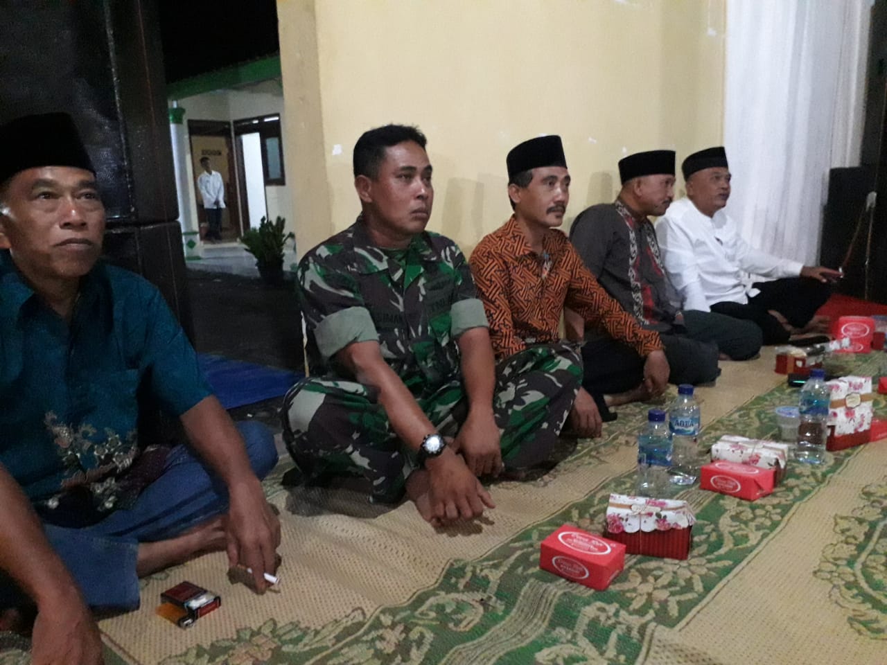 Serka Kasiman Hadiri Pengajian Dalam rangka Maulid Nabi Muhammad SAW