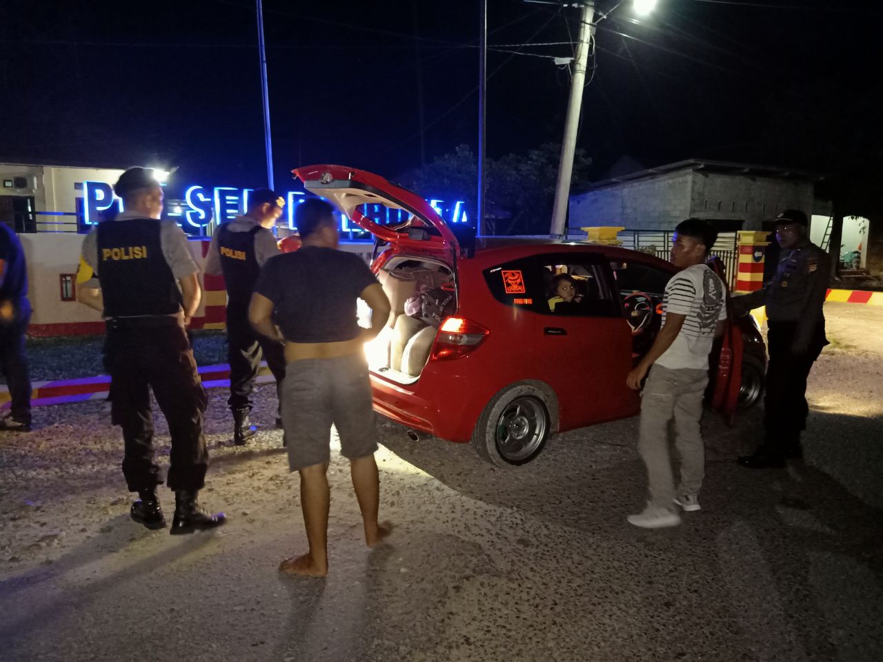 Gelar Operasi Cipta Kondisi, Ipda Rodo kami Razia Kendaraan