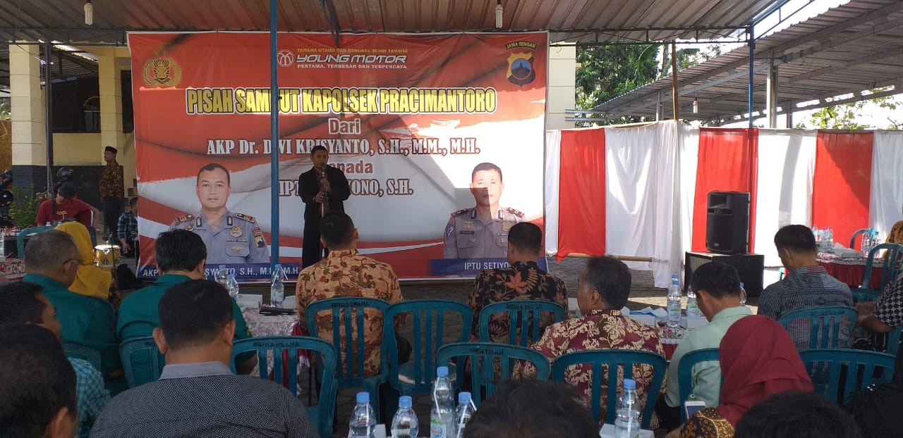 Mewakili Danramil, Ini Harapan Serma Didik Pada Pisah Sambut Kapolsek Pracimantoro