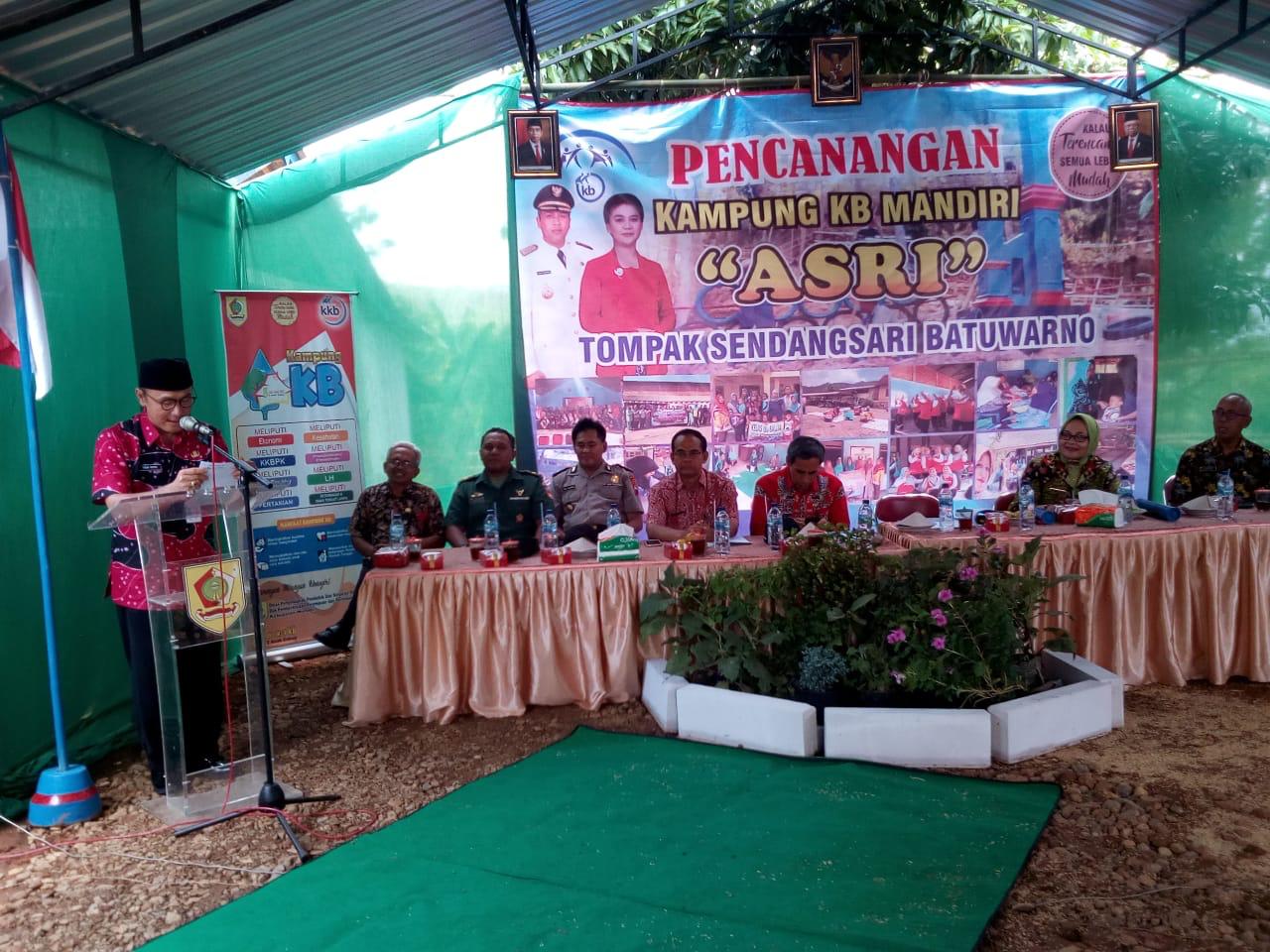 Batuud Koramil 06/Batuwarno Hadiri Louncing Kampung KB Mandiri ASRI
