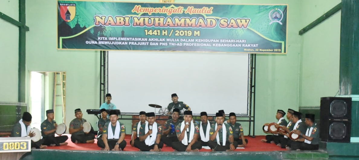 Kodim Madiun Peringati Maulid Nabi Muhammad SAW