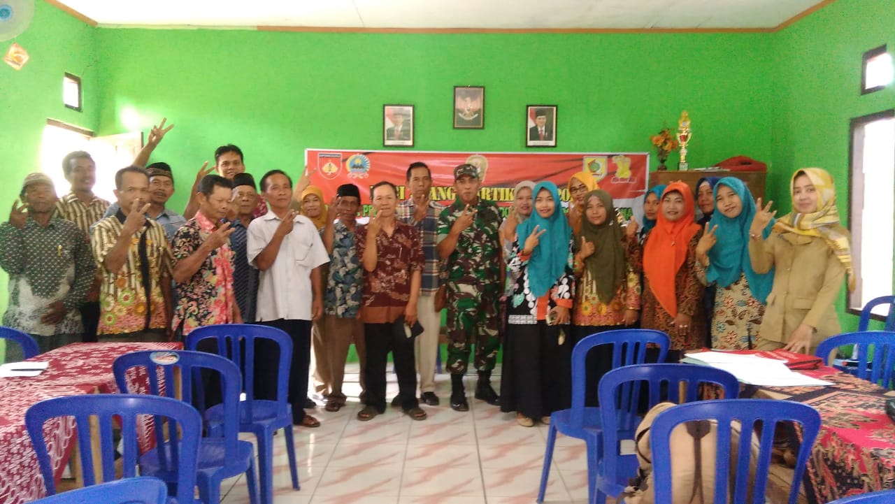 Progam KKBPK Koramil Nguntoronadi Sambut HJK