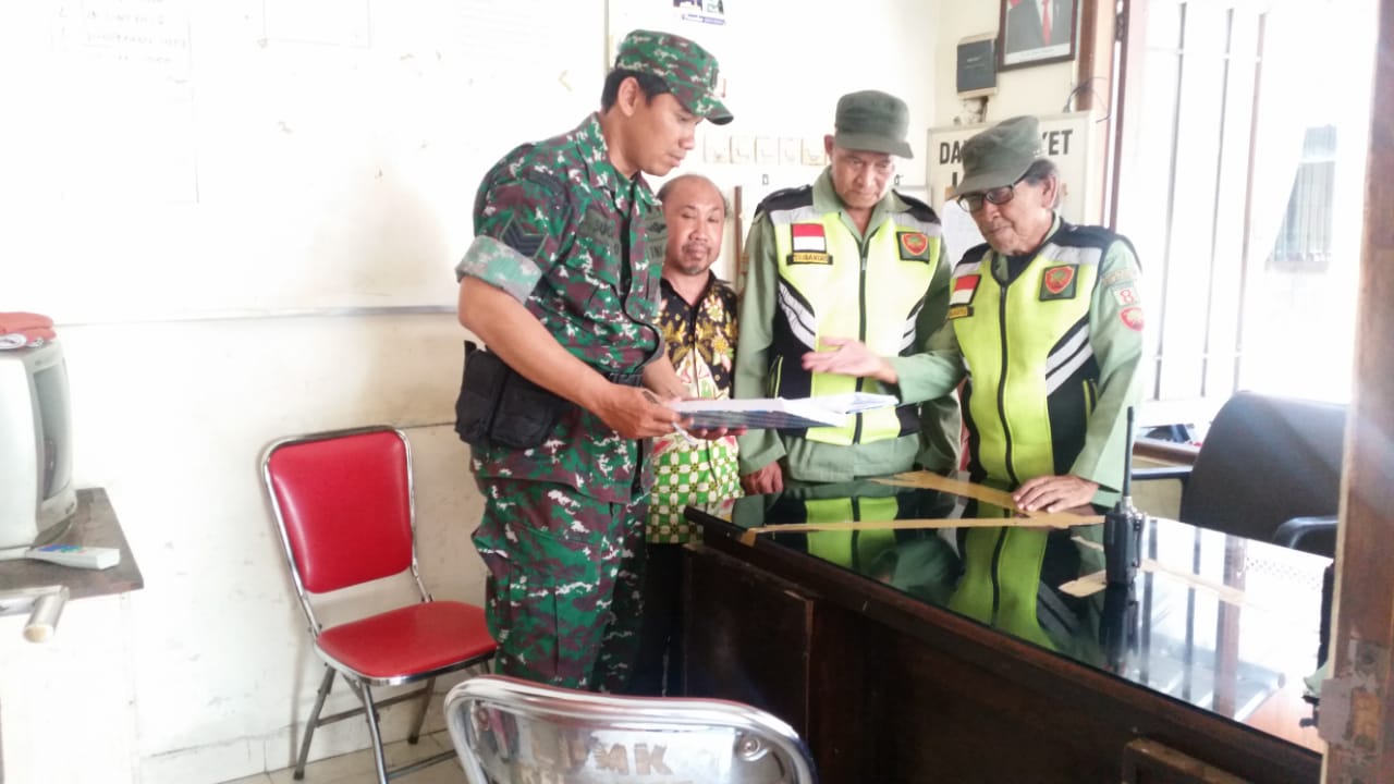 Serka Sugiyono Punya Cara Tersendiri Dalam Menjaga Keamanan Wilayahnya