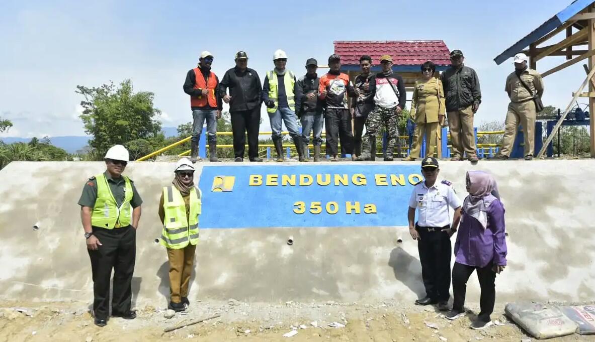 Bendungan Eno Seko Rencana Diresmikan Gubernur Sulsel