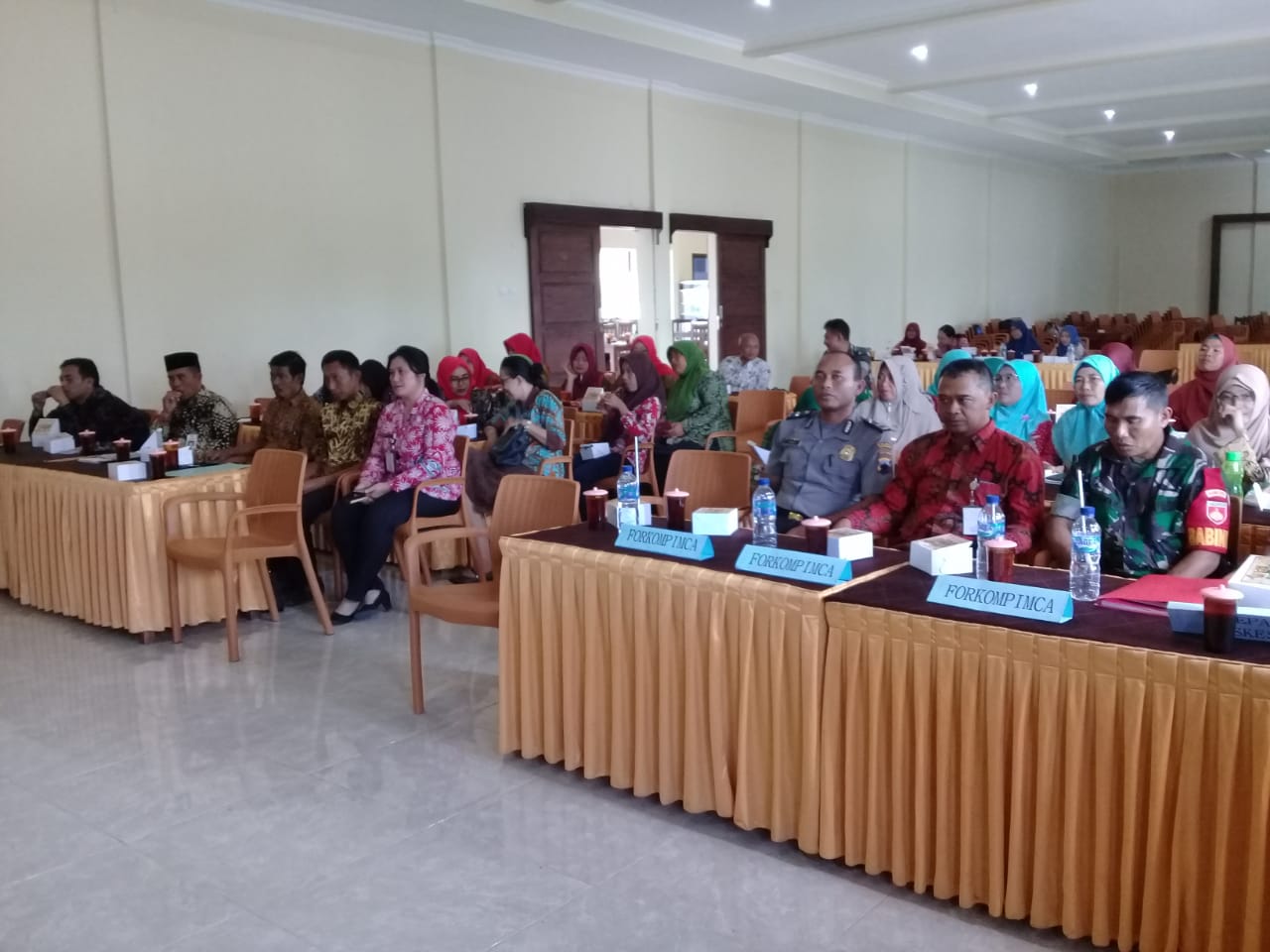Forkopincam Pracimantoro Hadiri Lokakarya Mini UPTD Puskesmas Prackmantoro II
