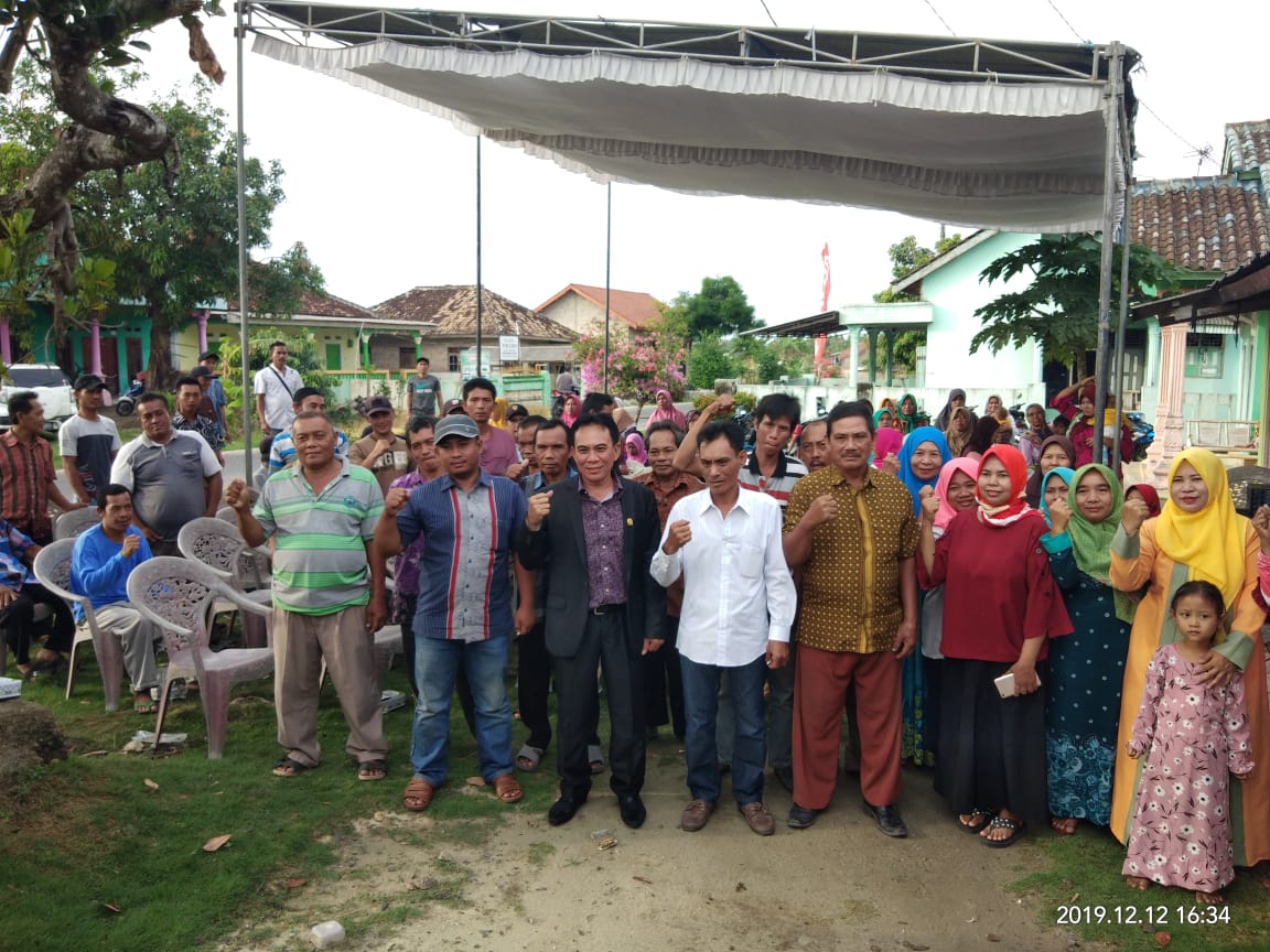Azumar Serap Aspirasi Masyarakat Desa Marga Catur