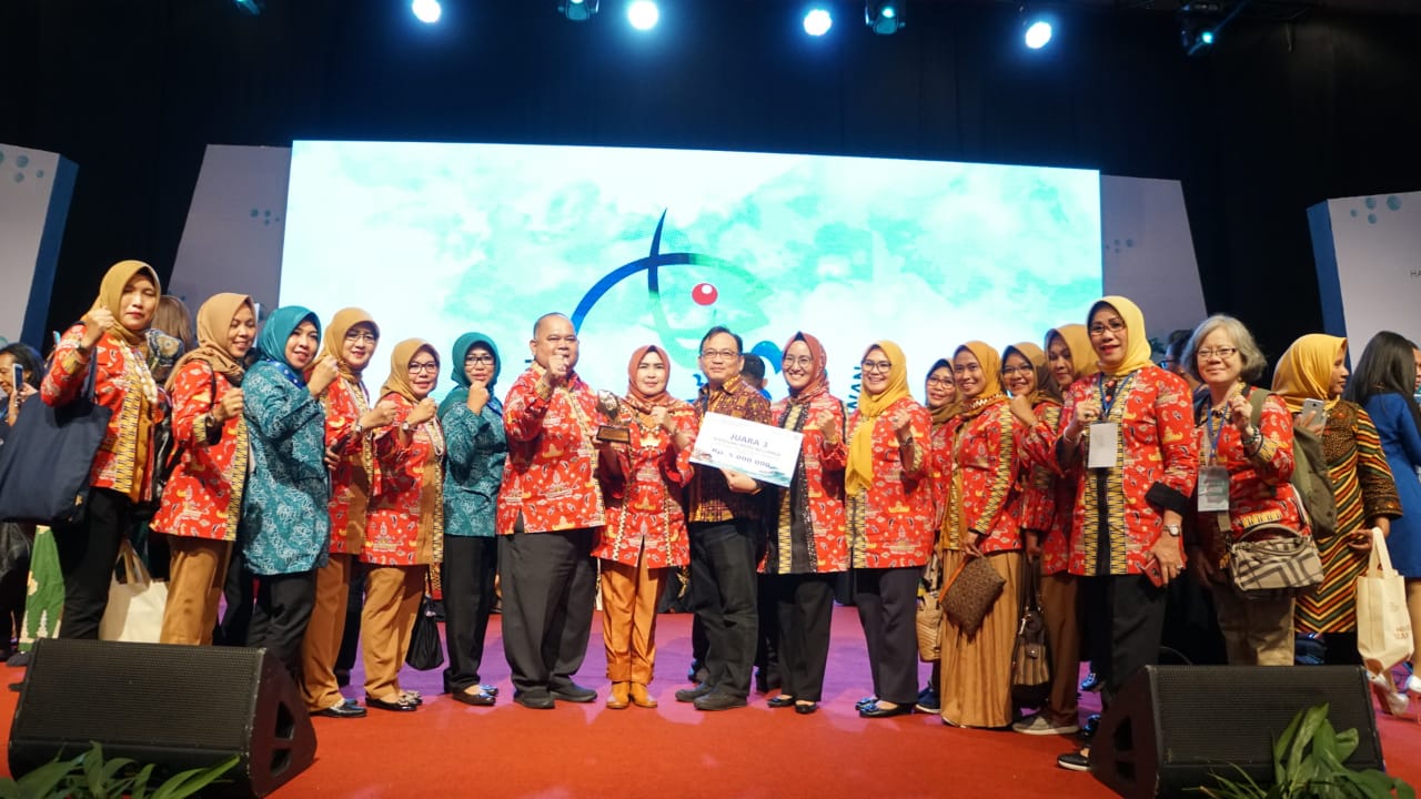 TP PKK Kabupaten Lampung Selatan Kembali Membawa Nama Baik Provinsi Lampung  Ketingkat Nasional