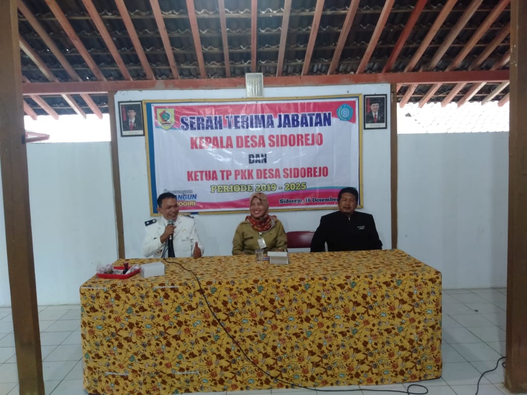 Harapan Babinsa Sidorejo Pada Sertijab Kades