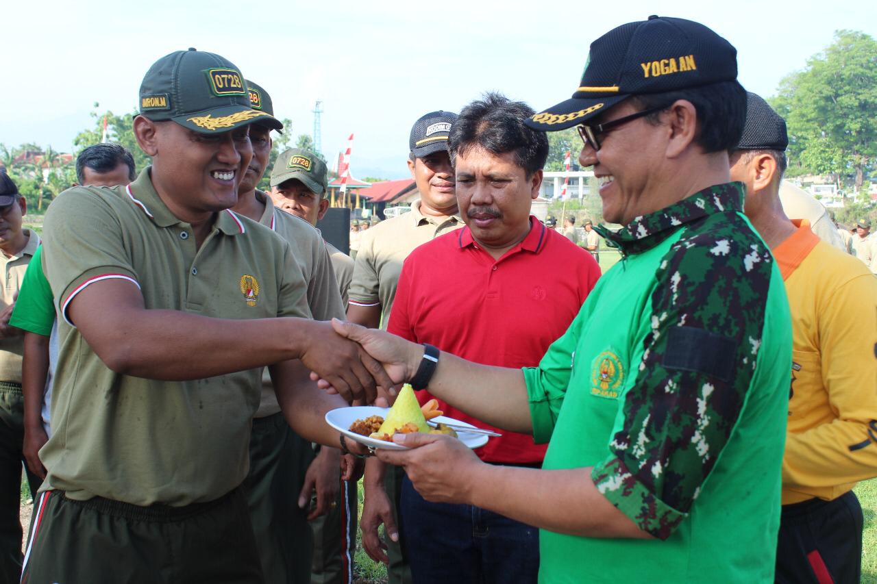 Dandim 0728/Wonogiri Pimpin Apel Bersama Hari Juang TNI-AD Dan Hari Infanteri Ke-71 Tahun 2019