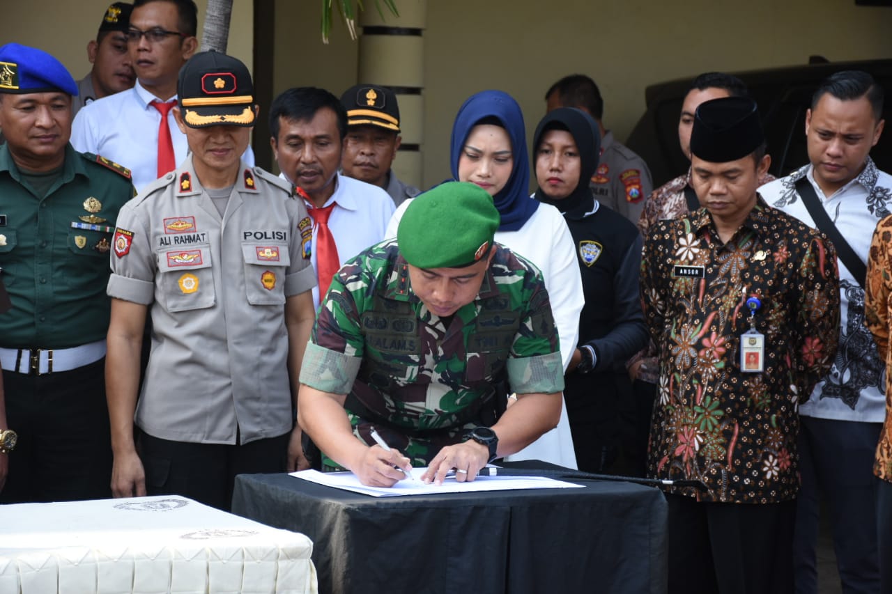 Letkol Czi Nur Alam Sucipto : Kodim 0803/Madiun Siap Jaga Keamanan Natal Dan Tahun Baru 2020