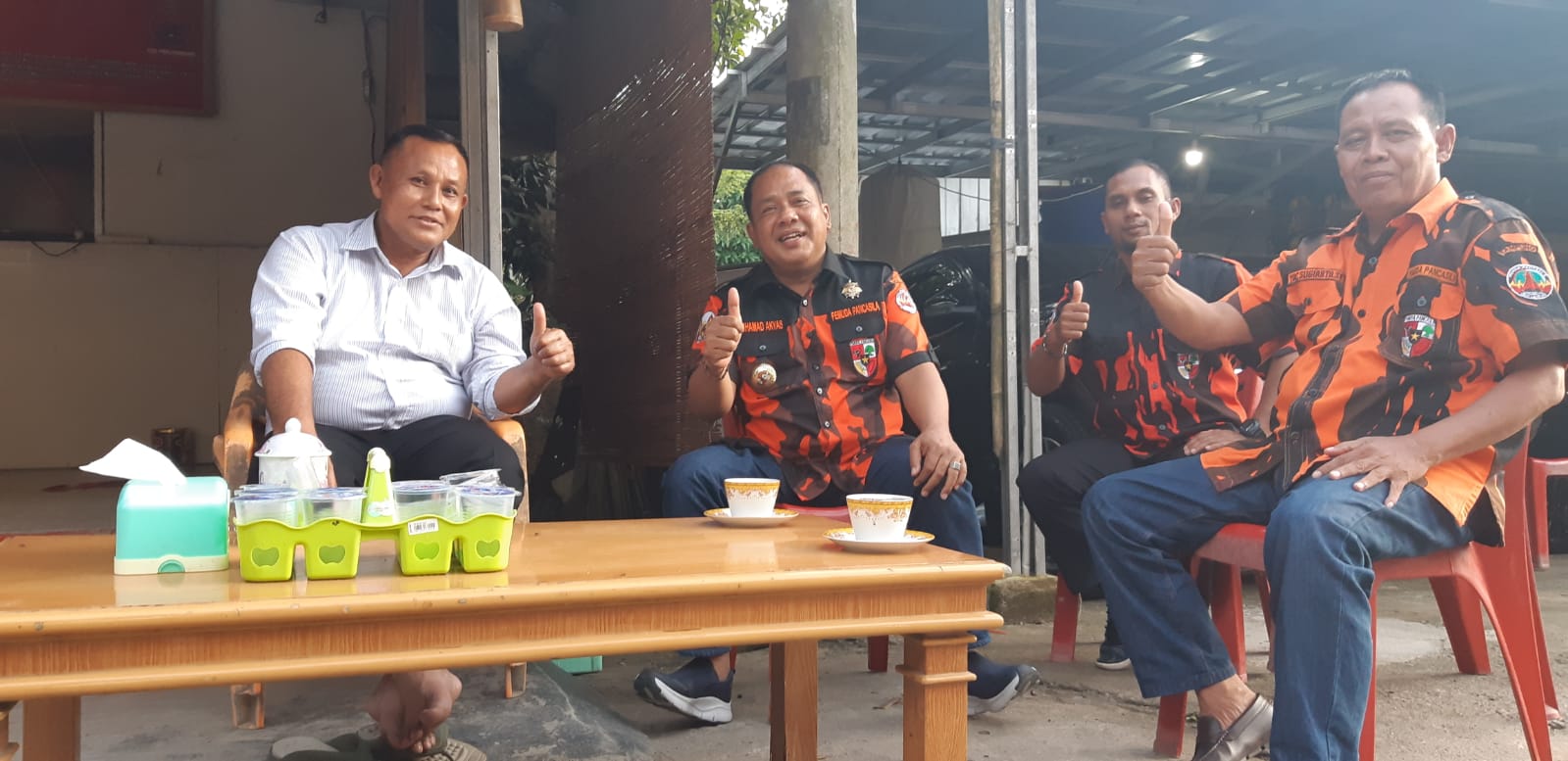 Ketua MPC PP M,Akyas: Kami Siap Bersinergi Bersama Pemkab Lamsel
