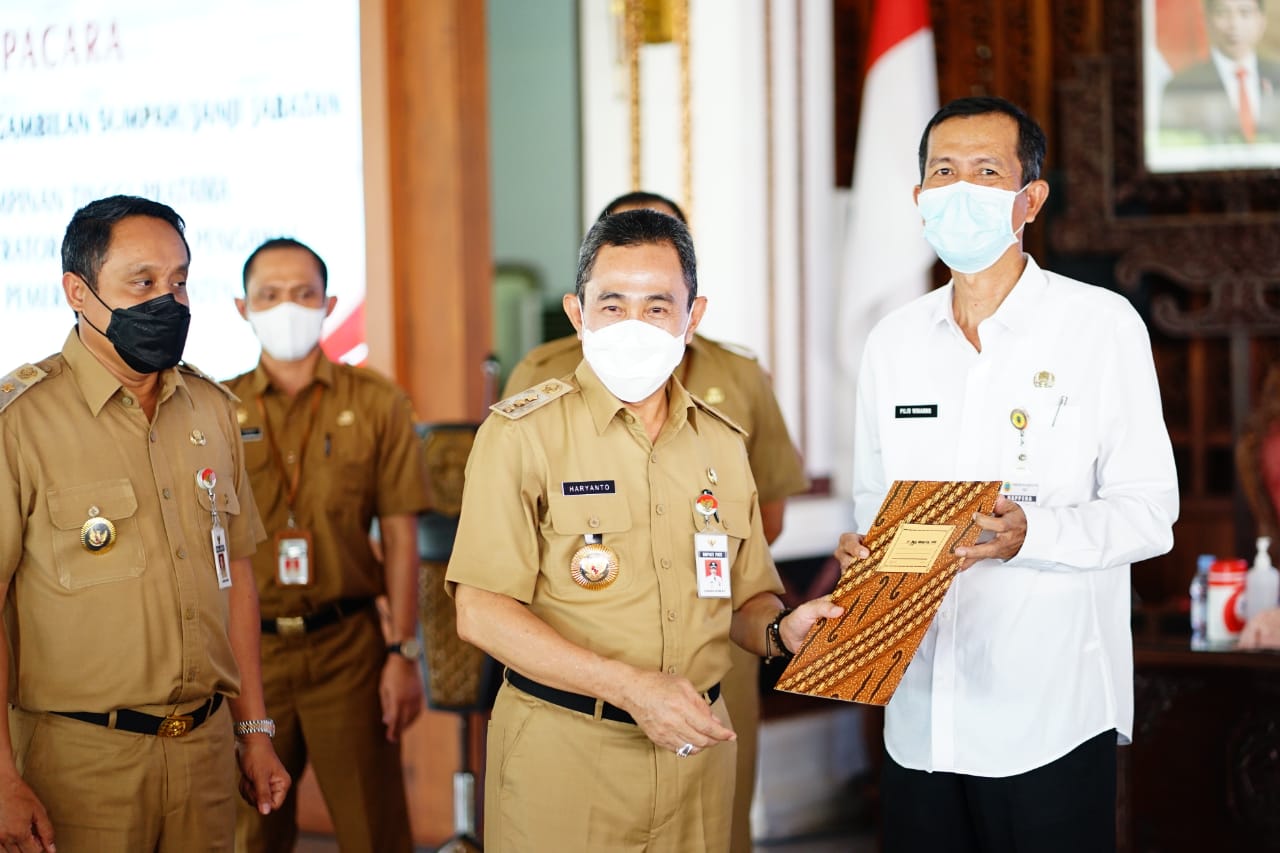 Sejumlah Pejabat OPD Dilantik Bupati Pati