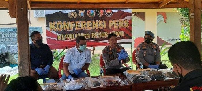 AKBP Fajar Dani Susanto Gelar Konferensi Pers, Kasus Pembunuhan Imam Masjid Di Luwu