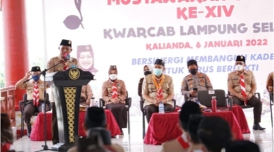 Nanang Ermanto: Pramuka Merupakan Salah Satu Organisasi Pembentuk Karakter Anak Bangsa,