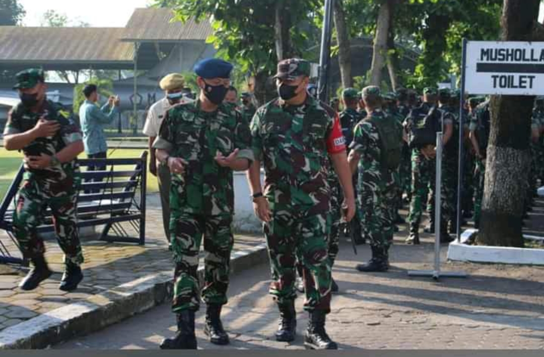 Danlanud Adisutjipto Sambut Kedatangan Taruna Tingkat I Akademi TNI