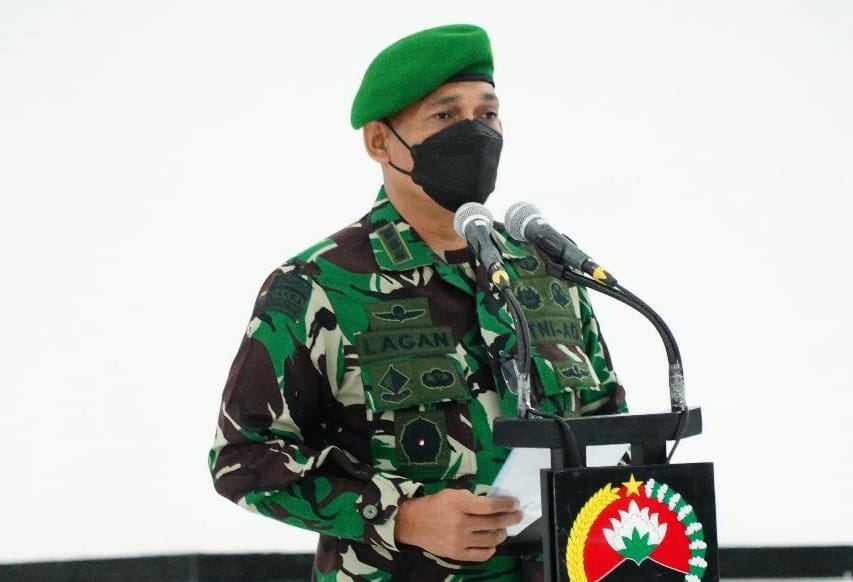 Danrem Sambut Kedatangan Personel BKO