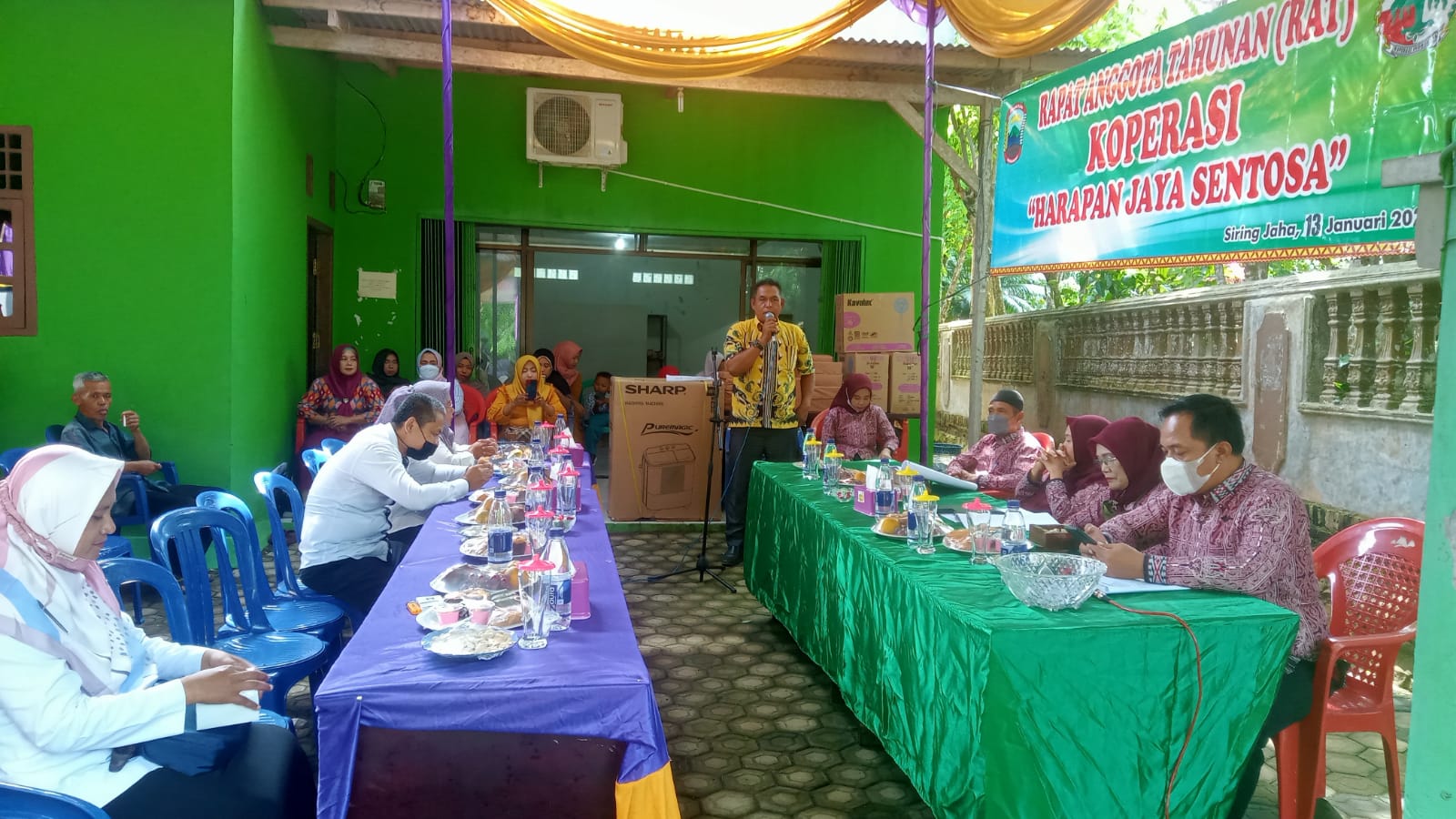 Ditengah Pandemi Covid-19, Koperasi HJS Siringjaha, Terus Dongkrak Perekonomian Masyarakat Kecil